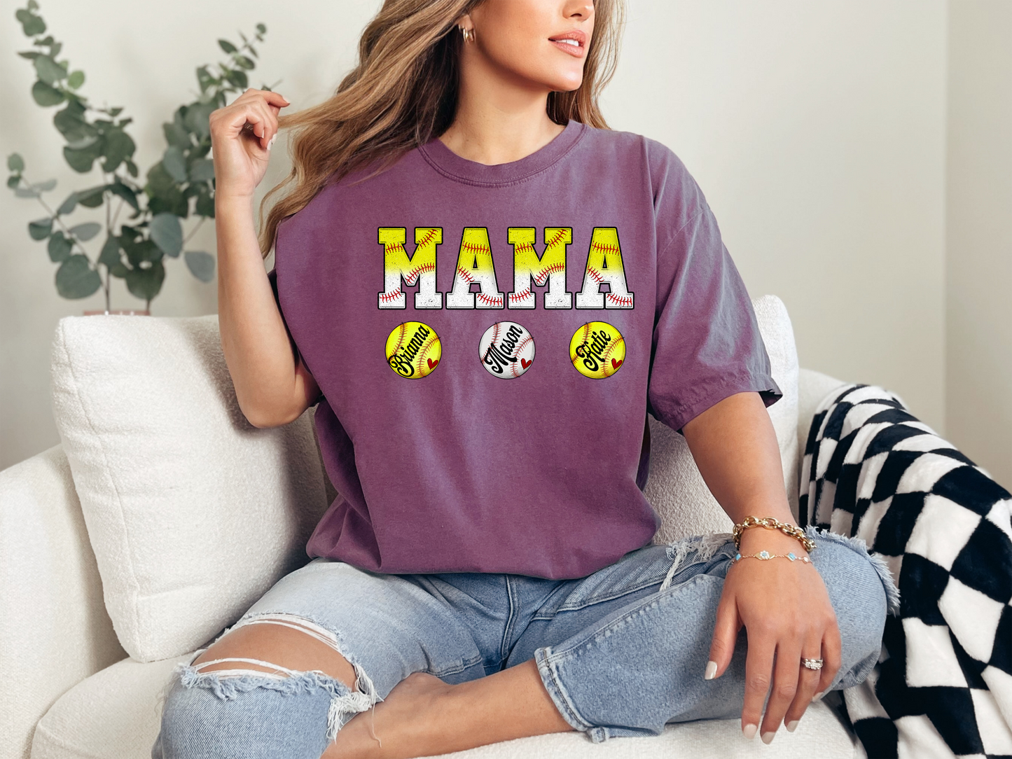 MAMA Softball - Baseball Custom Shirt