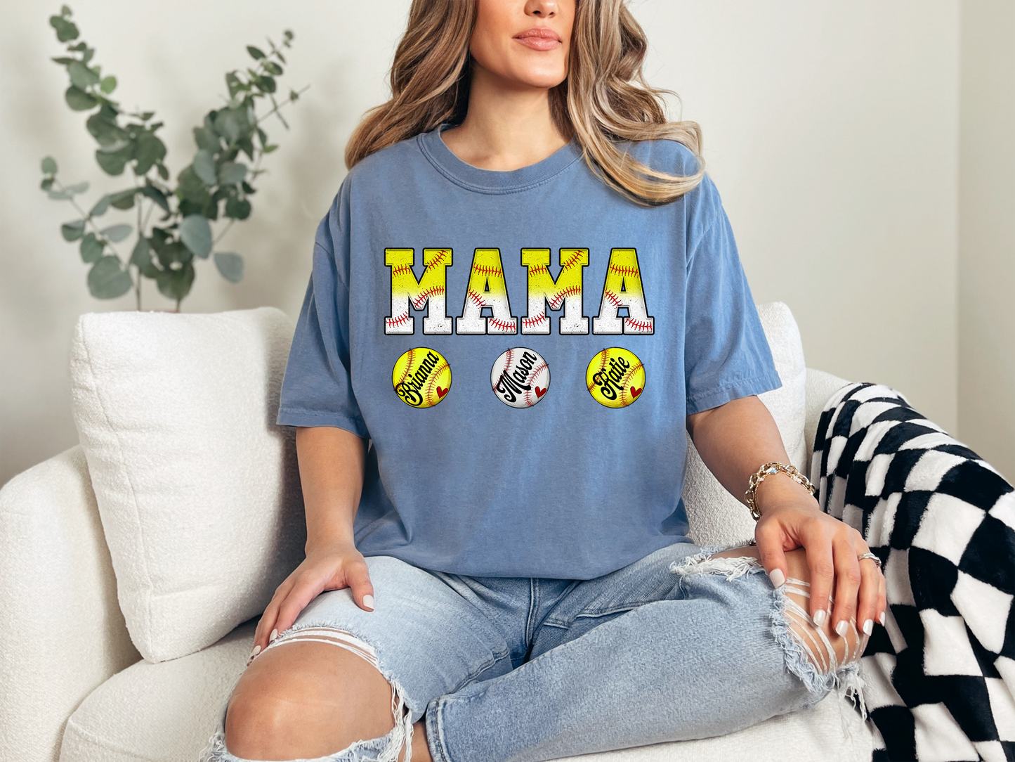 MAMA Softball - Baseball Custom Shirt