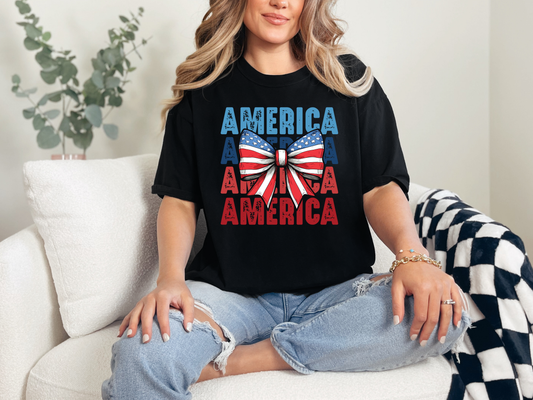 America Bow T-Shirt