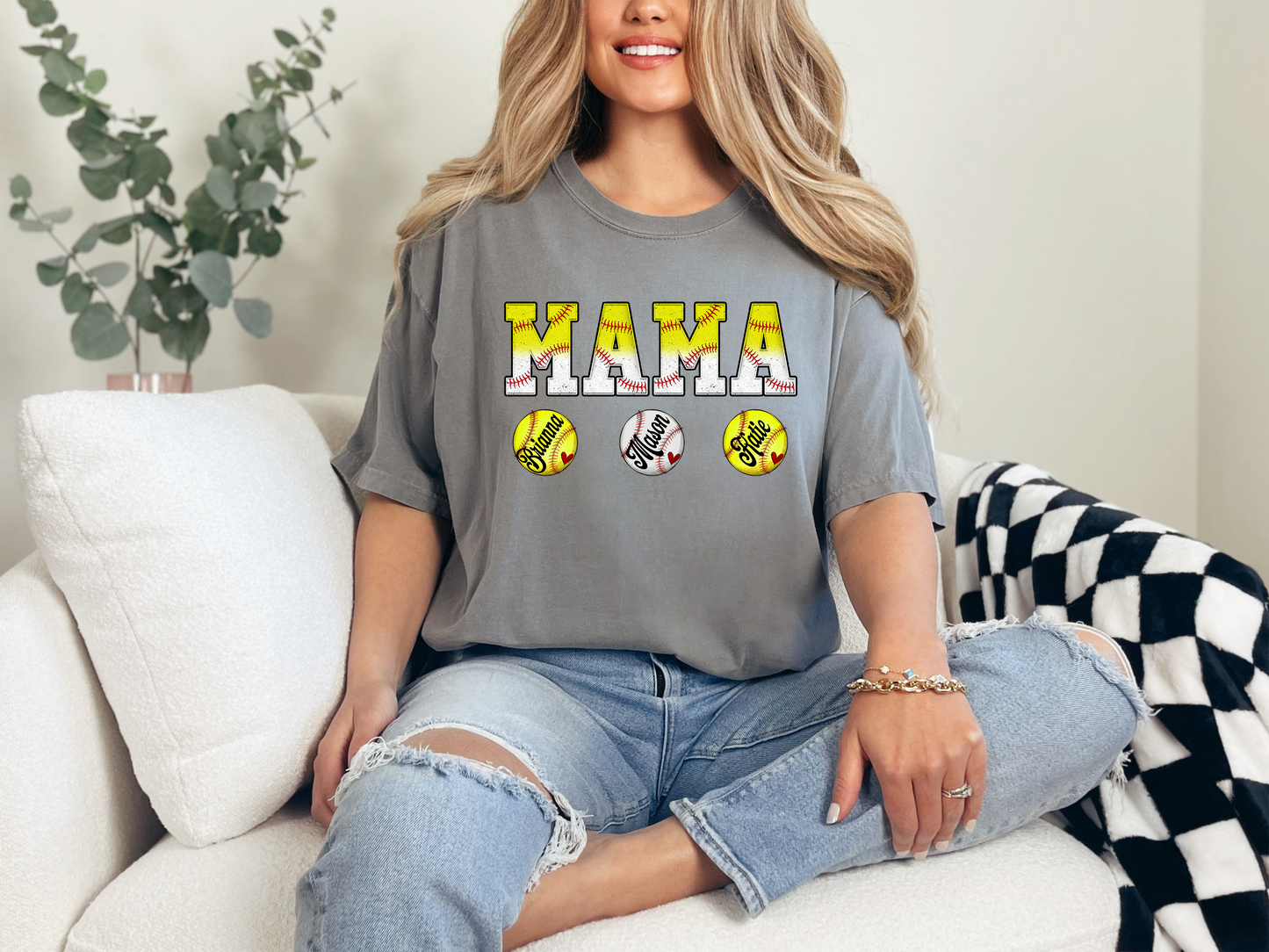 MAMA Softball - Baseball Custom Shirt