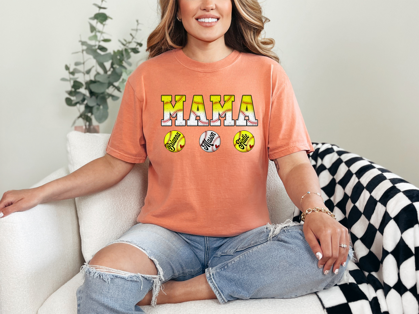 MAMA Softball - Baseball Custom Shirt