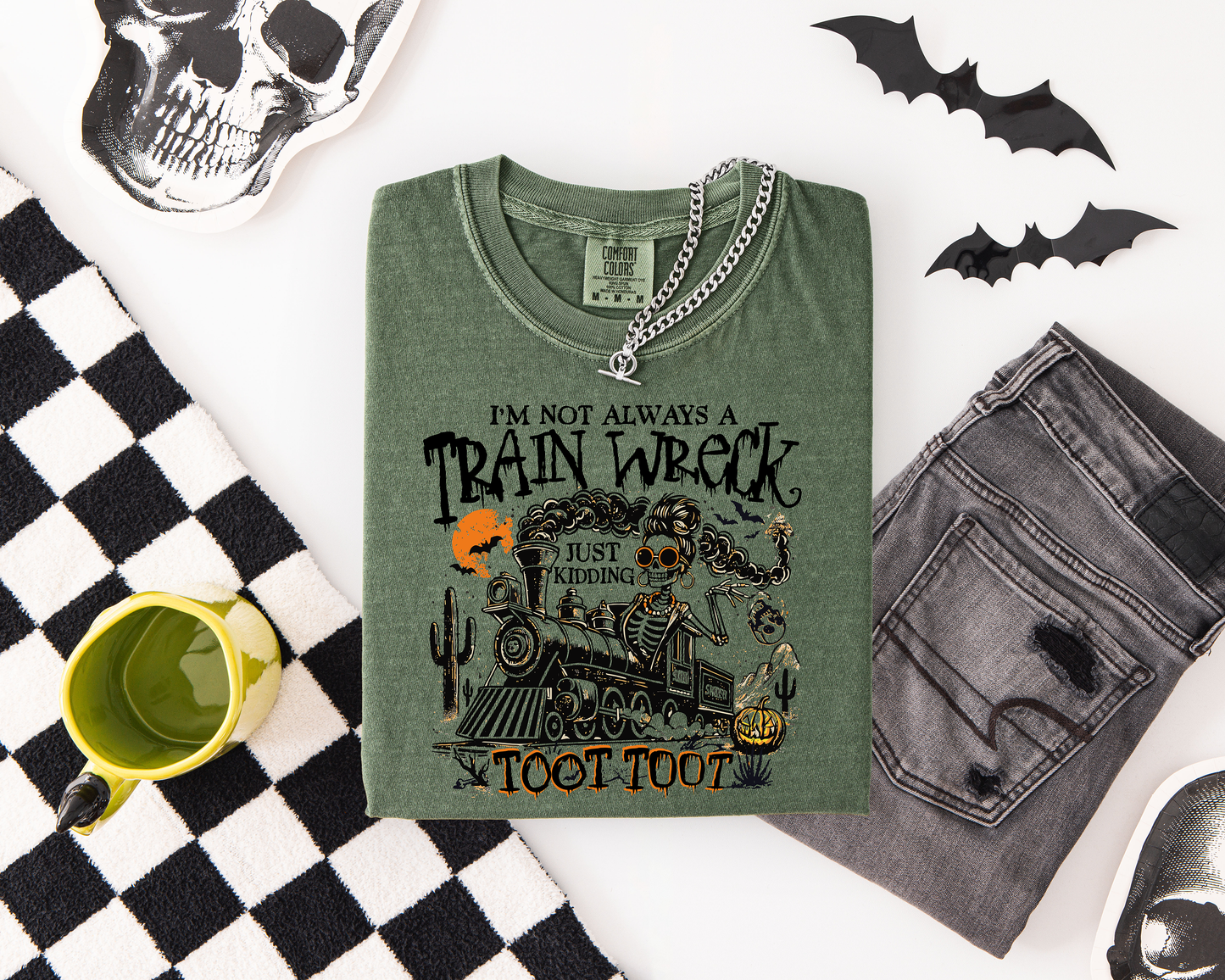 Train Wreck Halloween Shirt