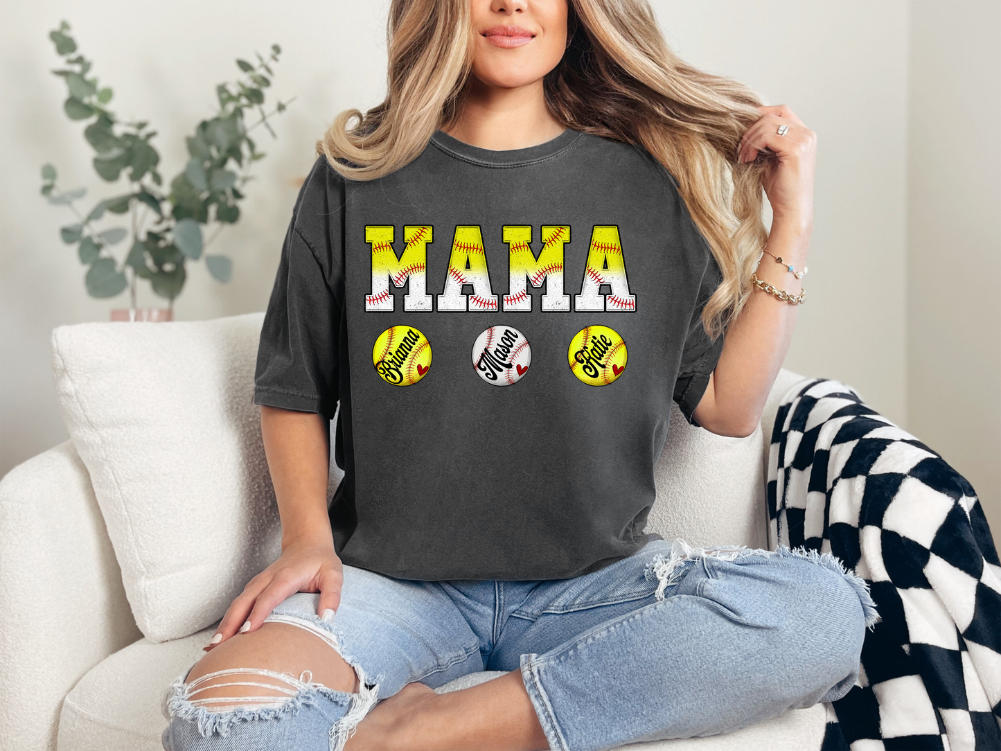 MAMA Softball - Baseball Custom Shirt