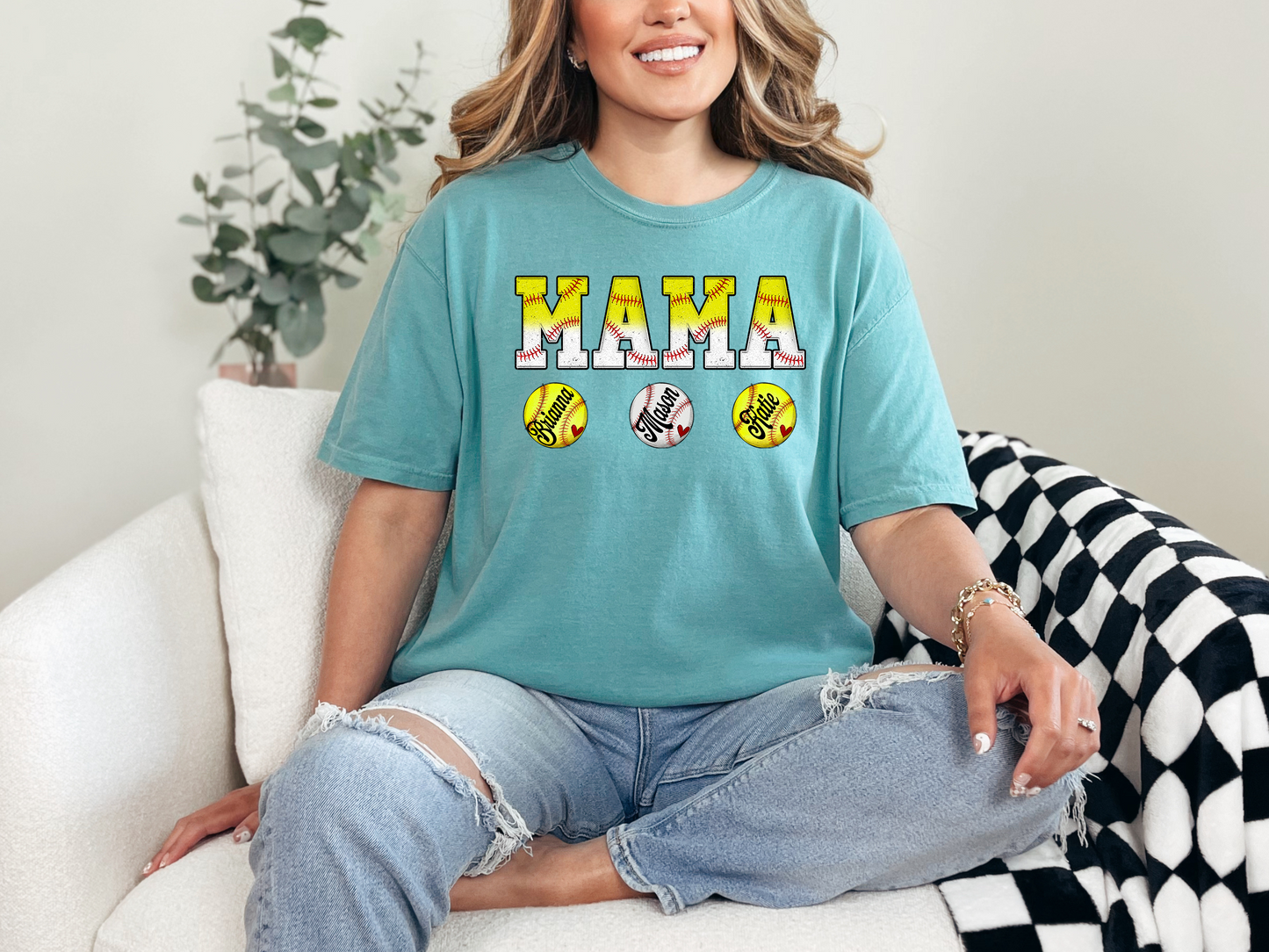 MAMA Softball - Baseball Custom Shirt