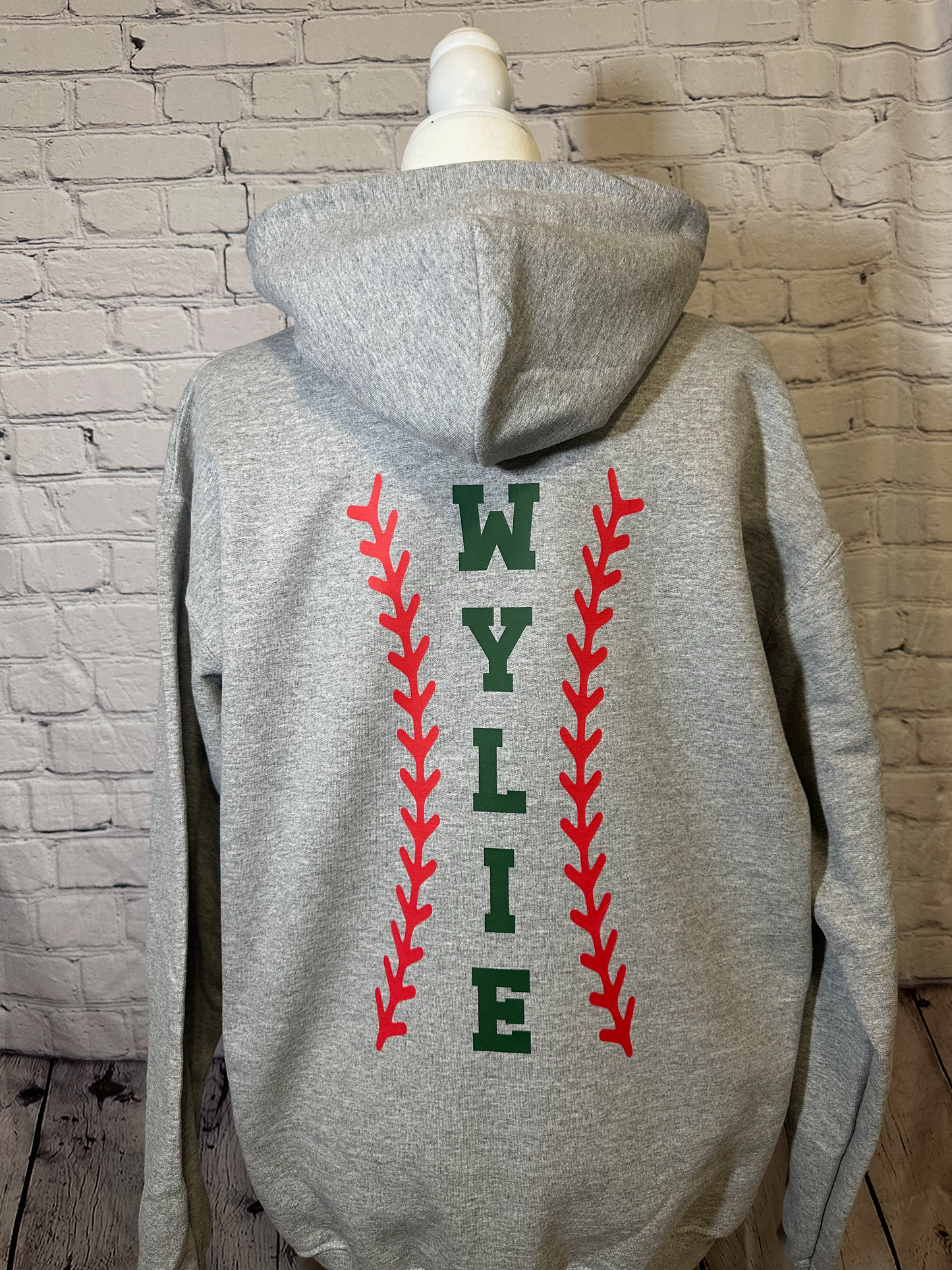 Softball Glitter Appliqué custom player sweater