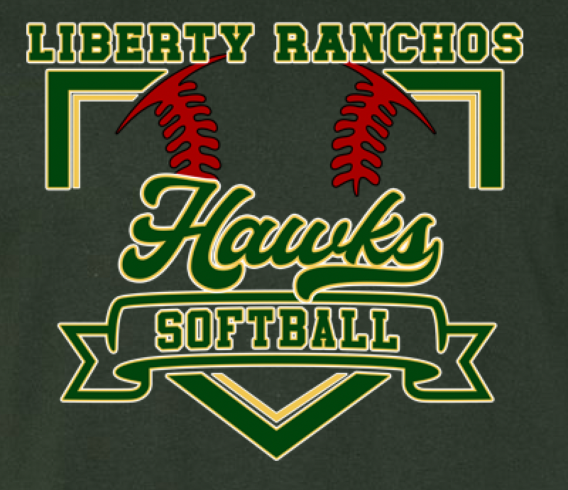 Liberty Ranchos Softball Cotton T-Shirt