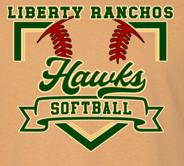 Liberty Ranchos Softball Cotton T-Shirt